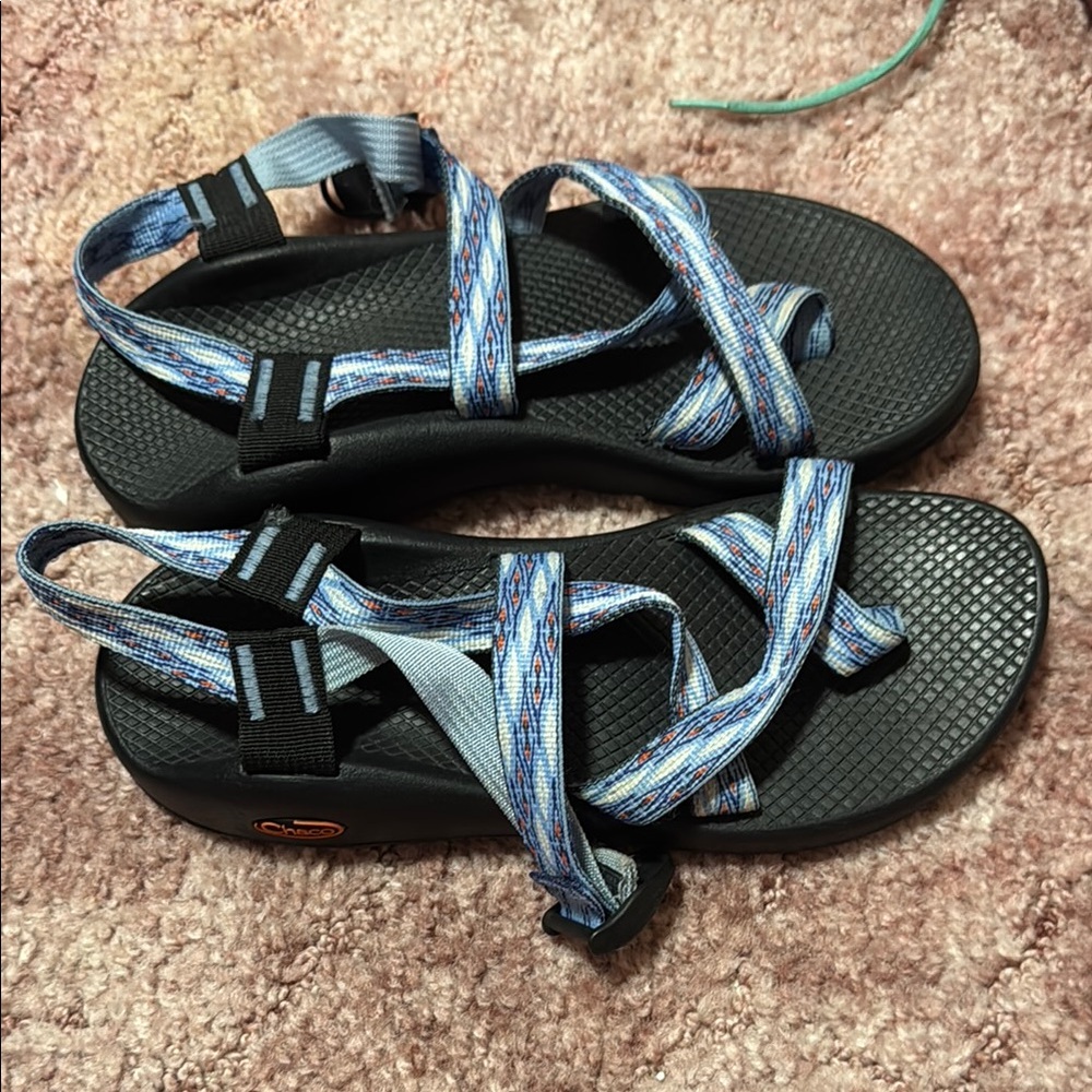 Chaco Women's Sandals - Black and Blue